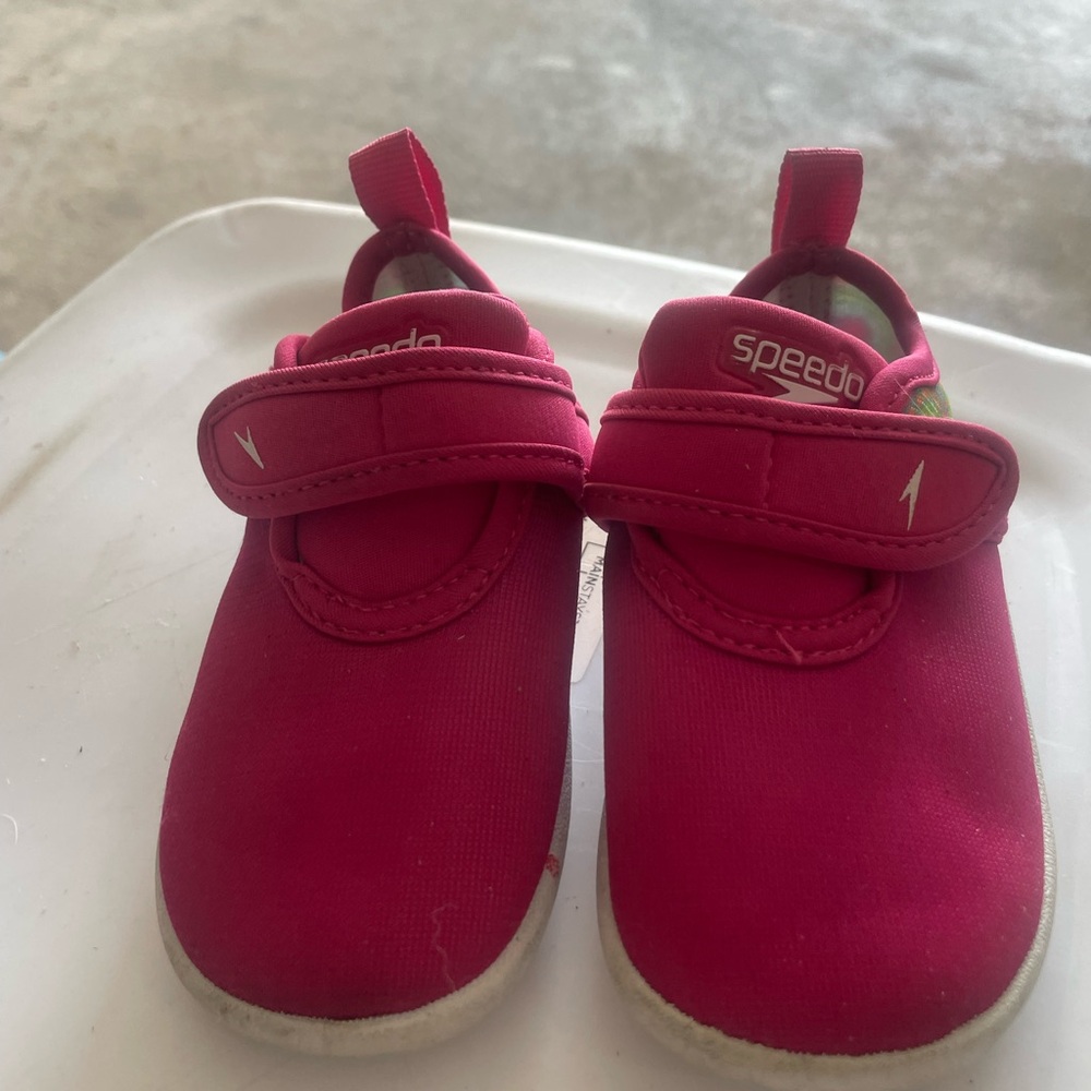 Speedo Kids' Pink Water Shoes - Slip-On Comfort